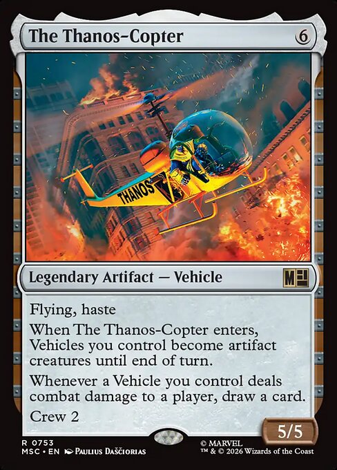 The Thanos-Copter (MSC 753)