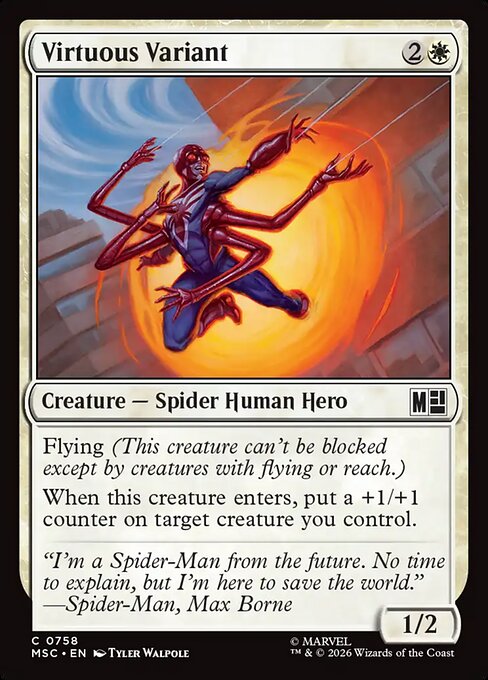 Virtuous Variant (MSC 758)