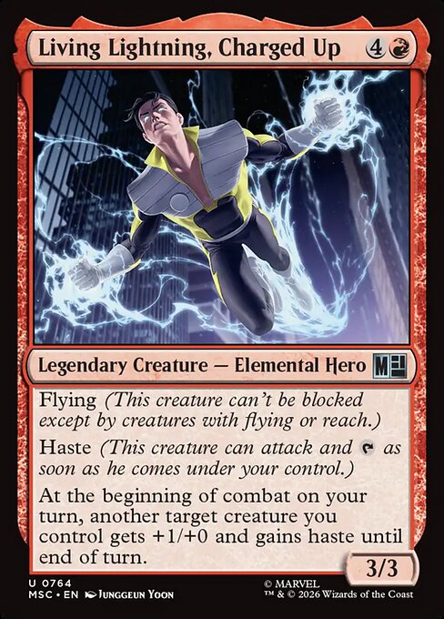 Living Lightning, Charged Up (MSC 764)
