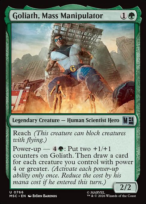 Goliath, Mass Manipulator (MSC 766)