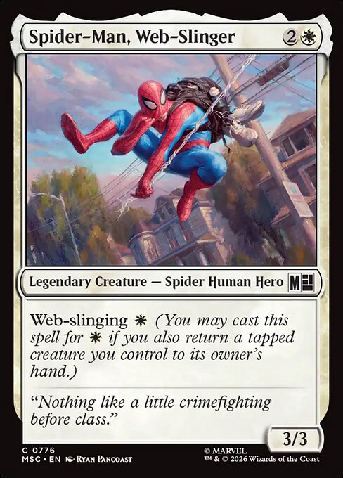 Spider-Man, Web-Slinger (MSC 776)