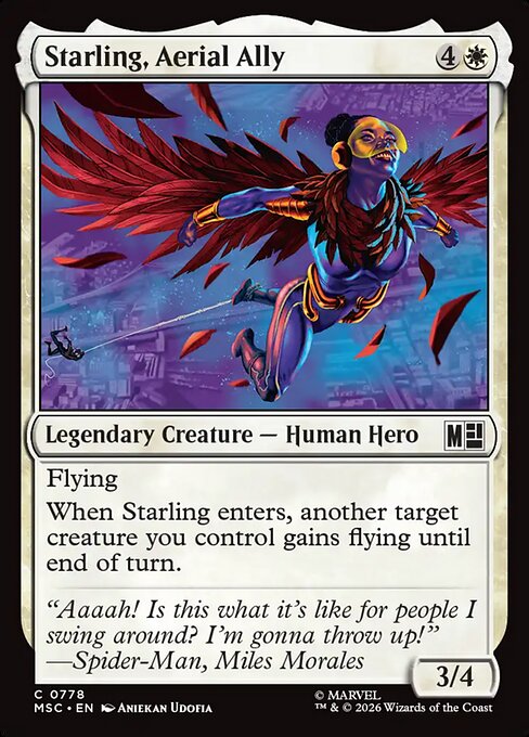 Starling, Aerial Ally (MSC 778)
