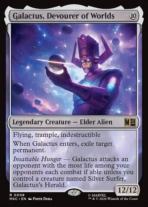 Galactus, Devourer of Worlds (MSC 8)