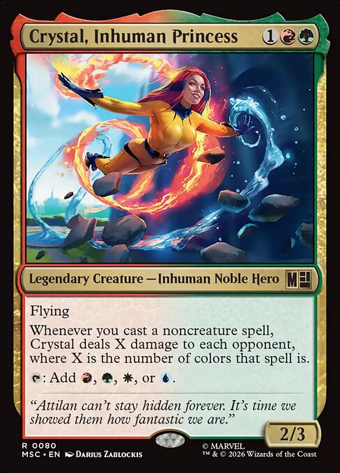 Crystal, Inhuman Princess (MSC 80)