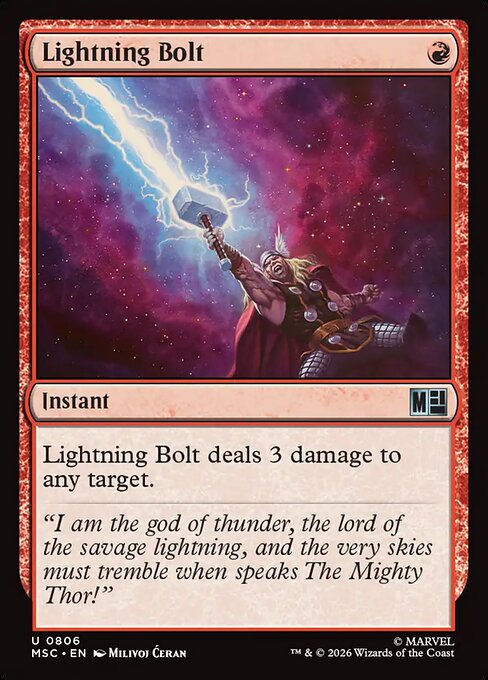 Lightning Bolt (MSC 806)