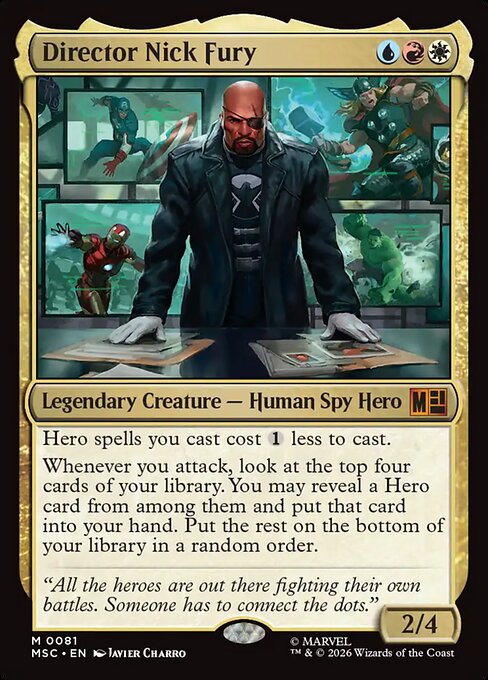 Director Nick Fury (MSC 81)