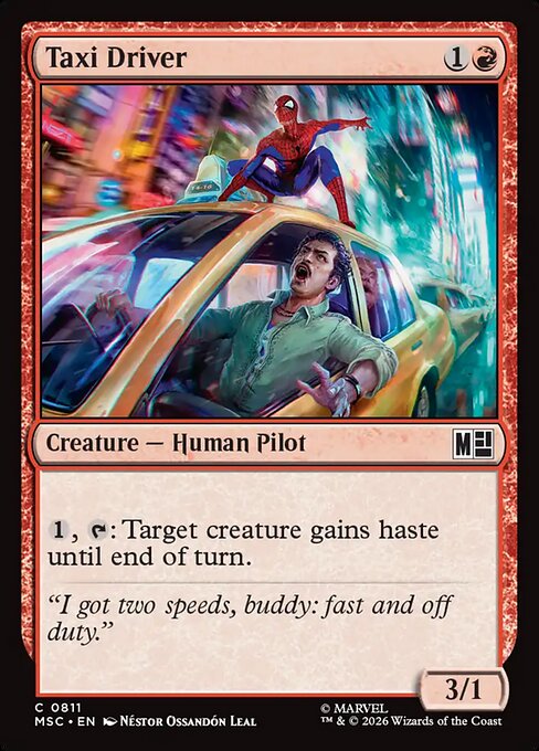 Taxi Driver (MSC 811)