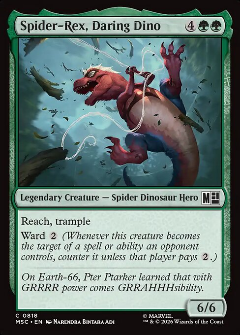 Spider-Rex, Daring Dino (MSC 818)