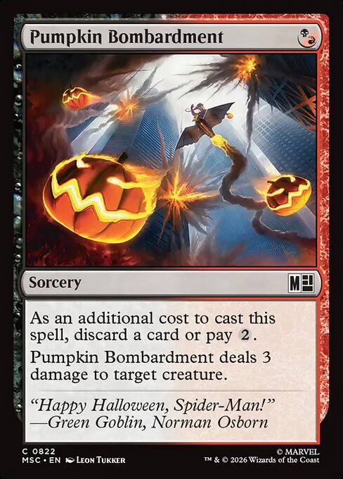 Pumpkin Bombardment (MSC 822)