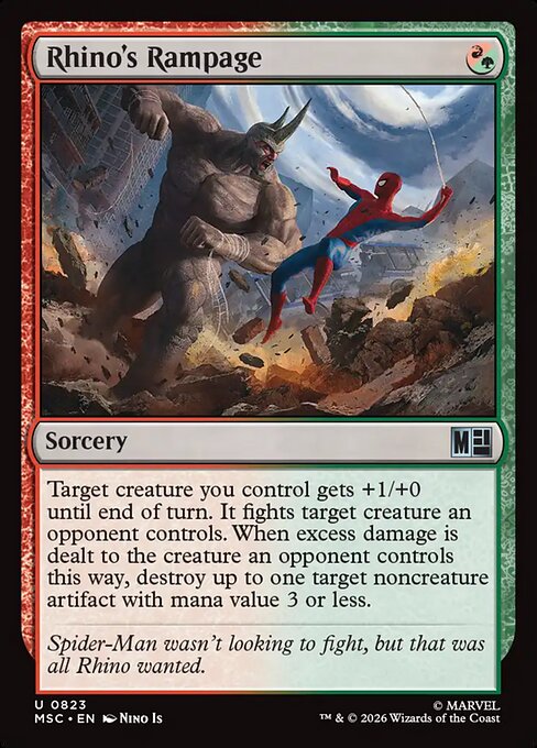 Rhino's Rampage (MSC 823)