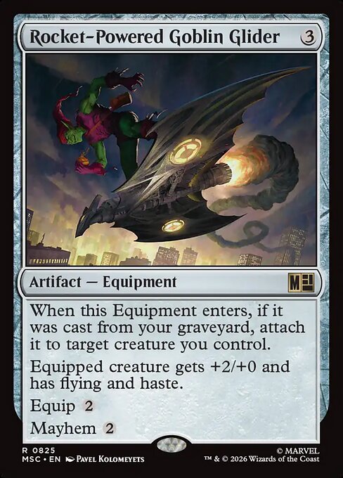 Rocket-Powered Goblin Glider (MSC 825)