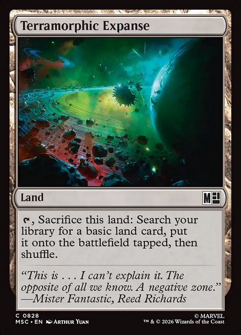Terramorphic Expanse (MSC 828)