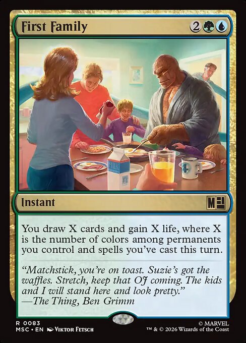 First Family (MSC 83)