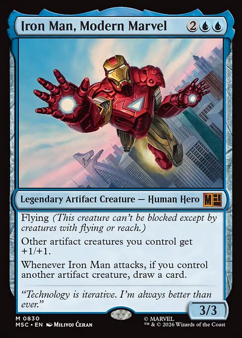 Iron Man, Modern Marvel (MSC 830)