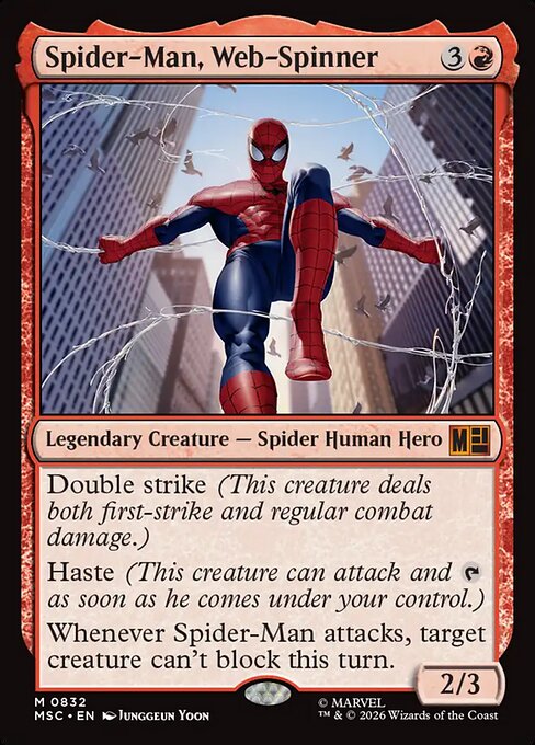 Spider-Man, Web-Spinner (MSC 832)