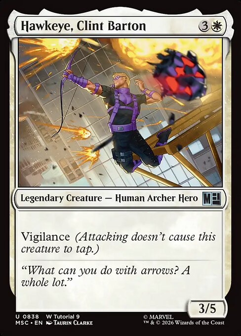 Hawkeye, Clint Barton (MSC 838)