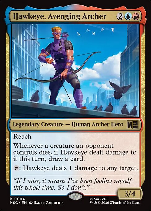 Hawkeye, Avenging Archer (MSC 84)