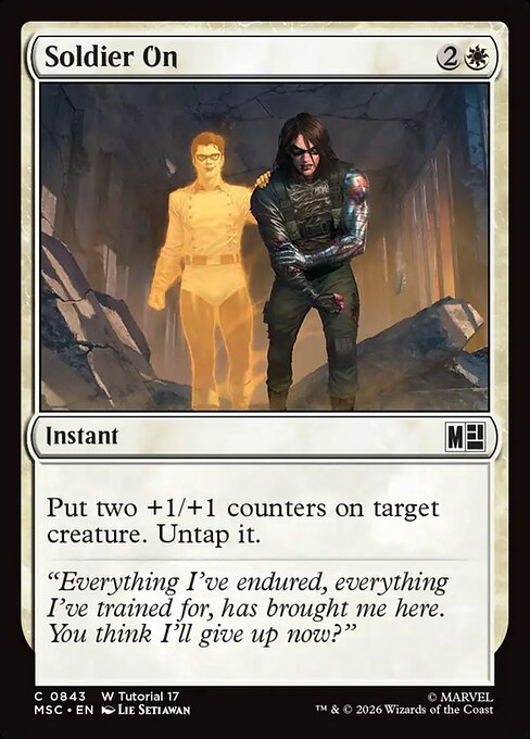 Soldier On (MSC 843)