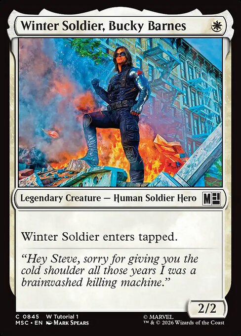 Winter Soldier, Bucky Barnes (MSC 845)