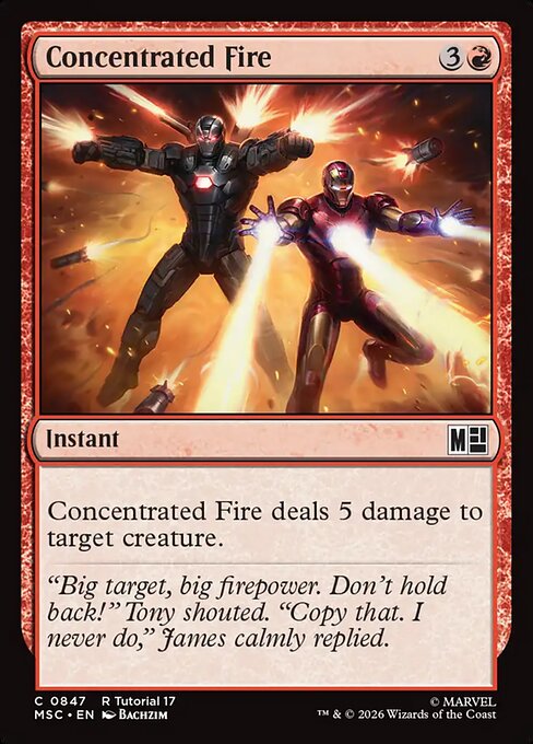 Concentrated Fire (MSC 847)