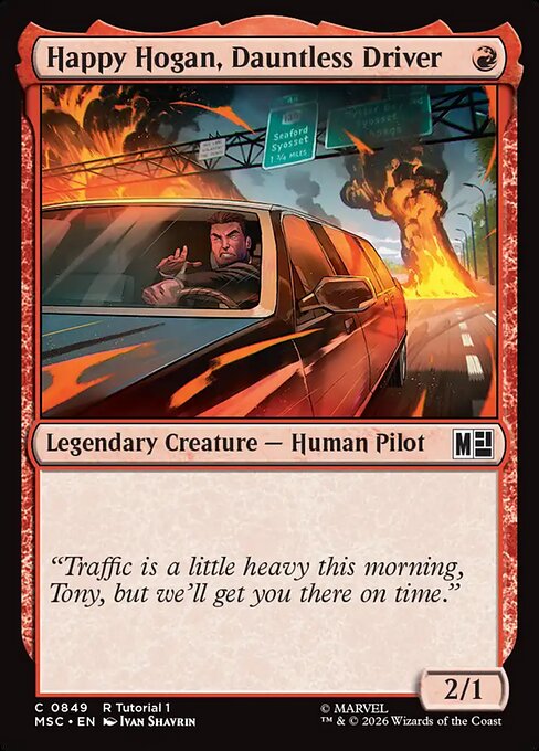 Happy Hogan, Dauntless Driver (MSC 849)