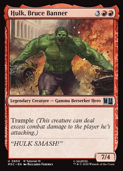 Hulk, Bruce Banner (MSC 850)