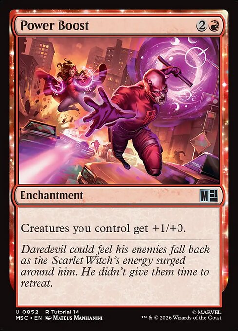 Power Boost (MSC 852)