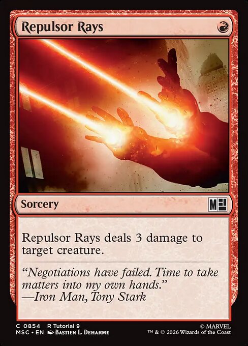 Repulsor Rays (MSC 854)