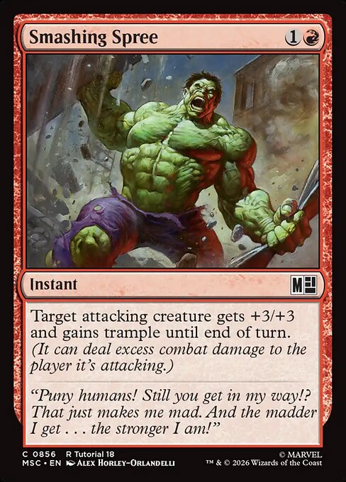 Smashing Spree (MSC 856)