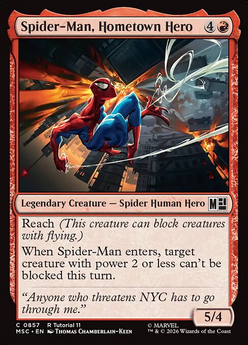 Spider-Man, Hometown Hero (MSC 857)