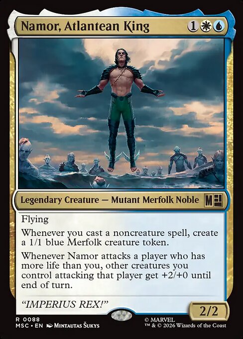 Namor, Atlantean King (MSC 88)