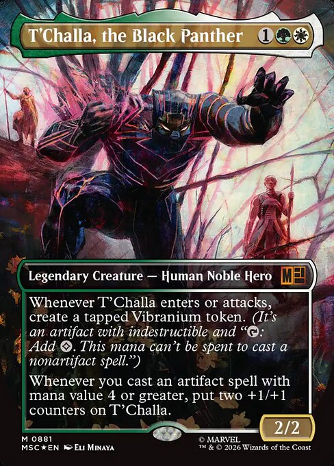 T'Challa, the Black Panther (MSC 881)