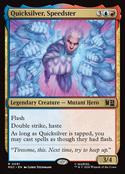 Quicksilver, Speedster (MSC 91)