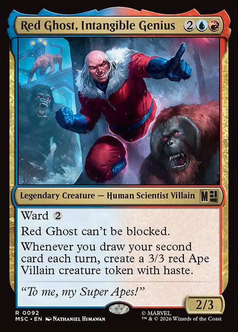 Red Ghost, Intangible Genius (MSC 92)