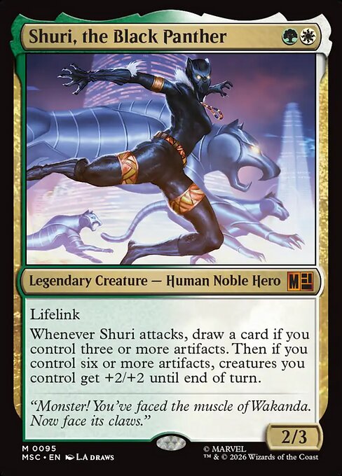 Shuri, the Black Panther (MSC 95)
