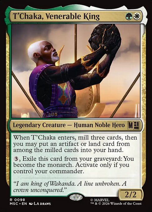 T'Chaka, Venerable King (MSC 98)