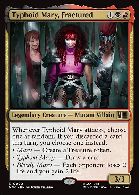 Typhoid Mary, Fractured (MSC 99)