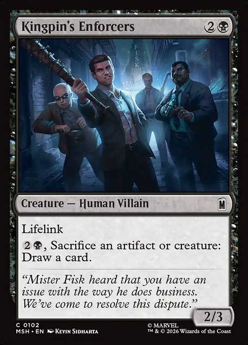 Kingpin's Enforcers (MSH 102)