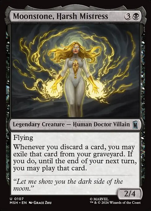 Moonstone, Harsh Mistress (MSH 107)
