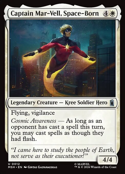 Captain Mar-Vell, Space-Born (MSH 12)