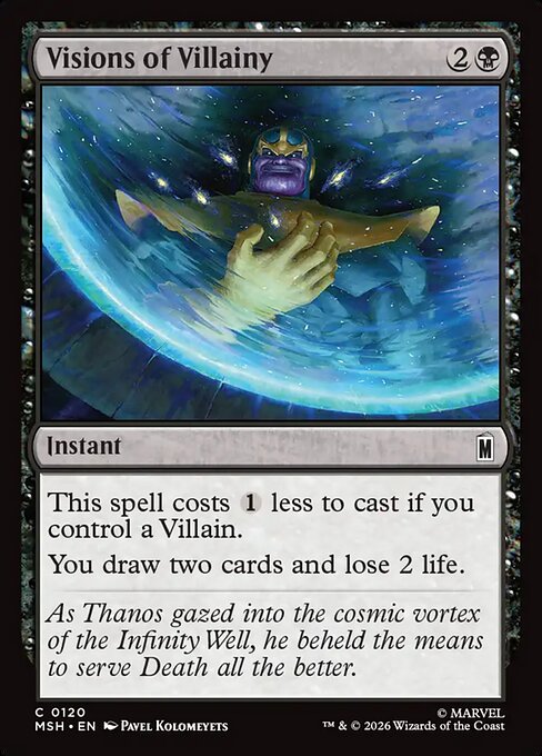Visions of Villainy (MSH 120)
