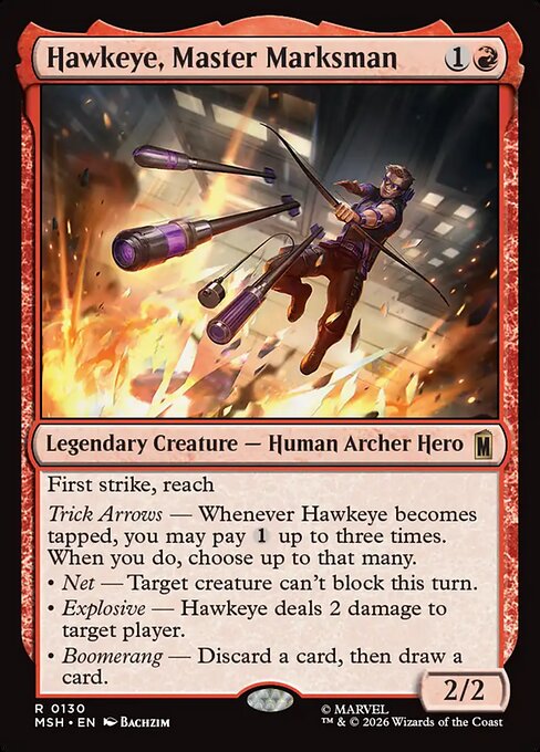 Hawkeye, Master Marksman (MSH 130)