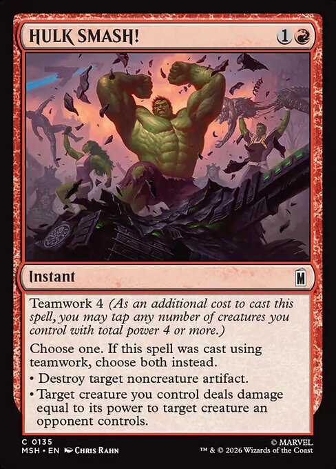 HULK SMASH! (MSH 135)