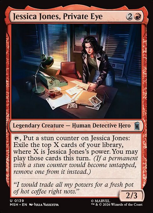Jessica Jones, Private Eye (MSH 139)