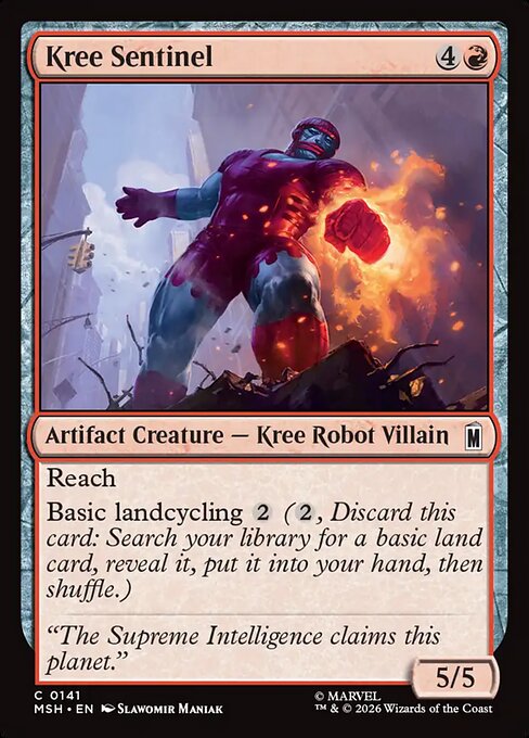 Kree Sentinel (MSH 141)