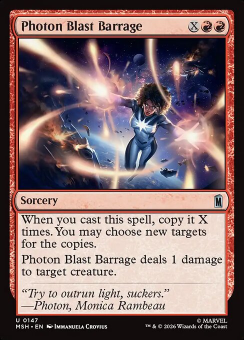 Photon Blast Barrage (MSH 147)