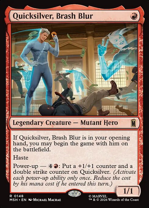 Quicksilver, Brash Blur (MSH 148)