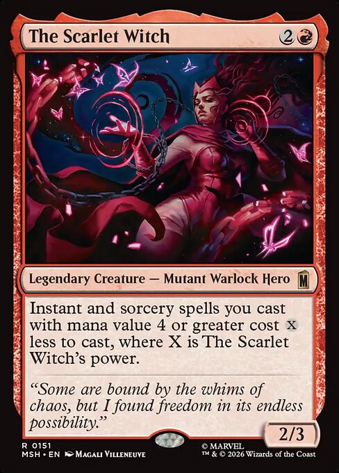 The Scarlet Witch (MSH 151)