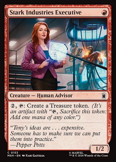 Stark Industries Executive (MSH 153)