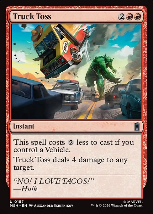 Truck Toss (MSH 157)
